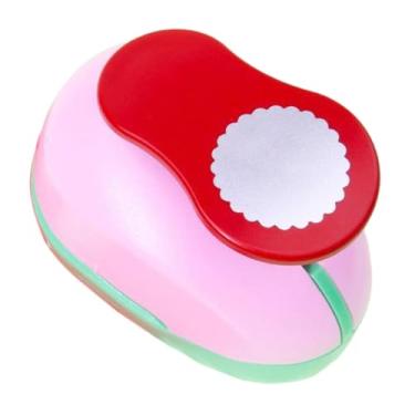 Imagem de shamjina Perfurador de Papel Recortado em Formatos Personalizados - Ferramenta Compacta e Multiuso para Cartões de Cumprimentos, Sacolas de Presente e, 1 Inch