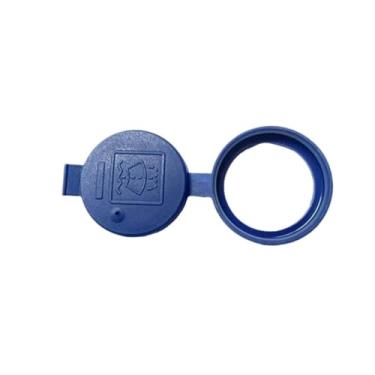 Imagem de Tampa de lavadora de para-brisas para Fiat para 500 2007 2008 2009 2010 2011 2012 2013 2014 2015 2016 2017 Tampa de garrafa de lavador de para-brisas Tampa do reservatório de fluido