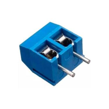 Imagem de 10X Borne Kre-2 Kf128 2 Vias Azul - Automação Robótica - Chipsce