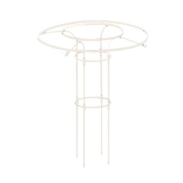 Imagem de GLOGLOW Suporte para Plantas Trepadeiras, 47-82,7 Polegadas, Branco, Treliça de Metal à Prova de Ferrugem para Vasos de Plantas, Em Formato de Guarda-chuva (GLOGLOWxskc9ir84b-3)