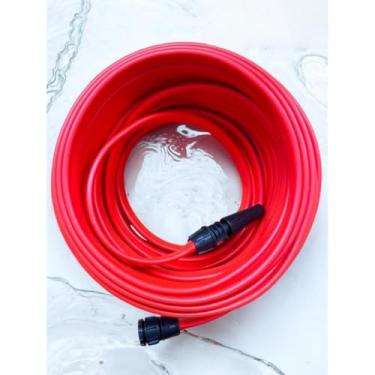 Imagem de Mangueira para Jardim Antitorção Reforçada PVC Laranja com Esguicho | 10m a 50m(25 METROS)