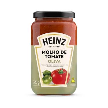 Imagem de Heinz Molho de Tomate Rústico Oliva em vidro, 320G
