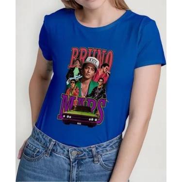 Imagem de Camiseta Camisa Adulto Feminina Masculina Algodão Bruno Mar s Música P