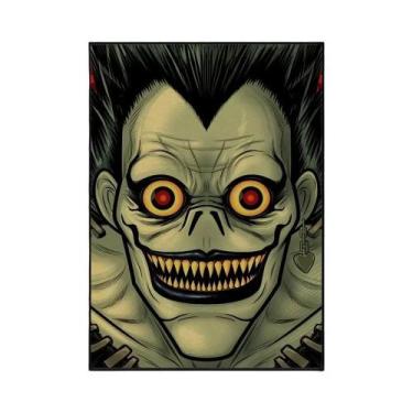 Imagem de Adesivo De Parede Anime Death Note Pôster Vintage Para Sala De Estar B