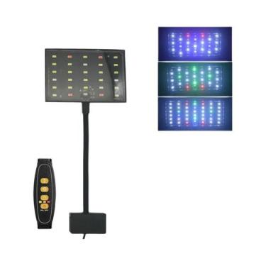 Imagem de Luz LED Para Aquário Com Brilho Ajustável E Dimerizável, Lâmpada De Cr