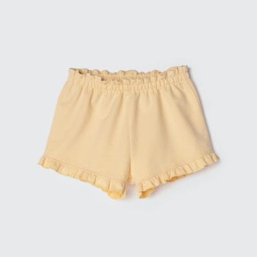 Imagem de Shorts Infantil Menina Amarelo Hering-Feminino