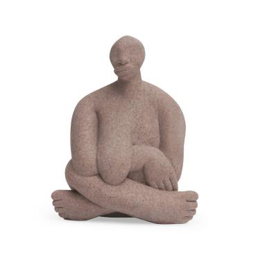 Imagem de Escultura A Negra Em Polirresina 17,5Cm