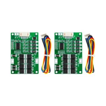 Imagem de BMS Balanceado De Bateria 12V 4S 20A Para Barco Elétrico Lifepo4 14650