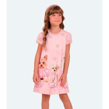 Imagem de Vestido Ponto Roma Trick Nick Rosa, 2, Rosa