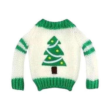 Imagem de Boneca De Natal De 30 CM Com Suéter, Roupas De Boneca Elfo, Brinquedo 