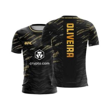 Imagem de Camiseta Masculina UFC MMA Fight Night Champion Respirável Para Academ