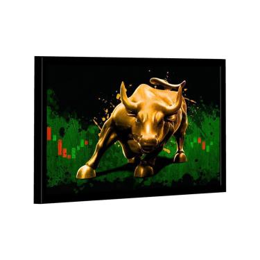 Imagem de Quadro Touro Bolsa De Valores -- Br Artes
