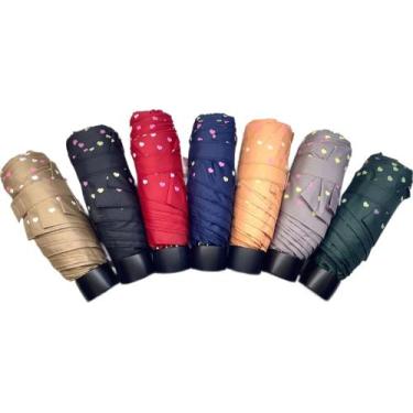 Imagem de Guarda Chuva Feminino Pequeno Para Bolsa Sombrinha Alumínio - Corban, 