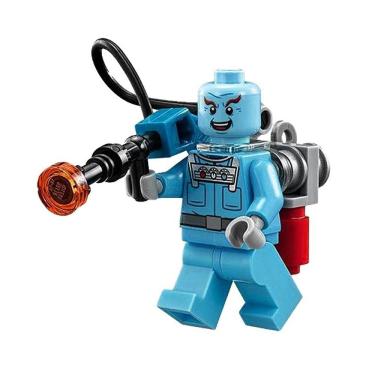 Imagem de Boneco Super Heroi Vilão Hq Bloco De Montar