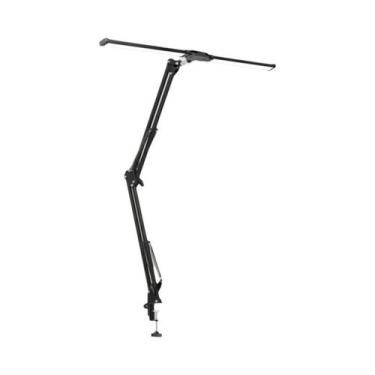 Imagem de Luminária De Mesa LED De Cabeça Dupla USB Com Dimmer Contínuo Para Esc