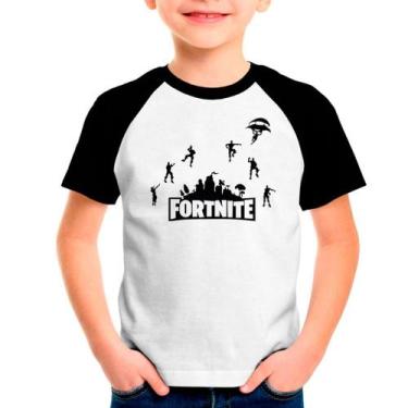 Imagem de Camiseta FORTNITE Games Jogos Moda Infantil Roupa Criança 04 - DESIGN 