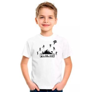 Imagem de Camiseta FORTNITE Games Jogos Moda Infantil Roupa Criança 04 - DESIGN 