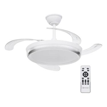 Imagem de Ventilador Teto Cristal 50cm Controle Remoto - Sl