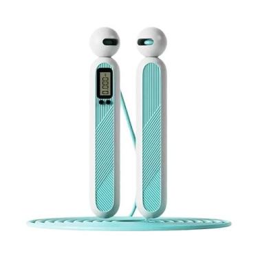 Imagem de Corda De Pular Inteligente Ajustável Com Contador Para Exercícios De F