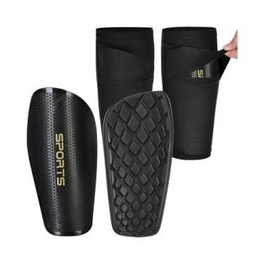 Imagem de Caneleiras De Futebol Para Adolescentes Sanke: Equipamento De Proteção