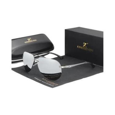 Imagem de Óculos De Sol Polarizados Unissex Sem Armação Em Alumínio UV400 Anti-r