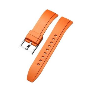 Imagem de Pulseiras De Silicone De 20mm E 22mm Para Omega Swatch Speedmaster Moo