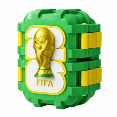 Imagem de Porta Figurinha Coleção Álbum Copa do Mundo 2026 Brasil Taça - The Dri