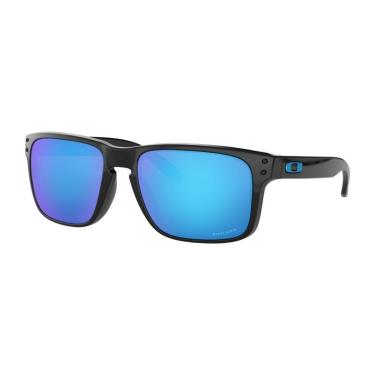 Imagem de Óculos de Sol Oakley Holbrook Polished Black W/ Prizm Sapphire-Masculino