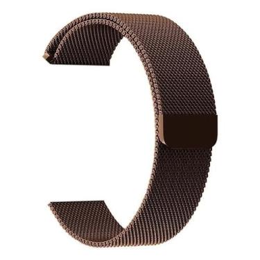 Imagem de Pulseira Silicone Magnética Compativel com Apple Watch 42mm a 49mm Poo