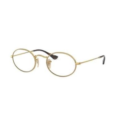 Imagem de Óculos de Sol Ray-Ban 0RX3547V-OVAL Unissex-Feminino