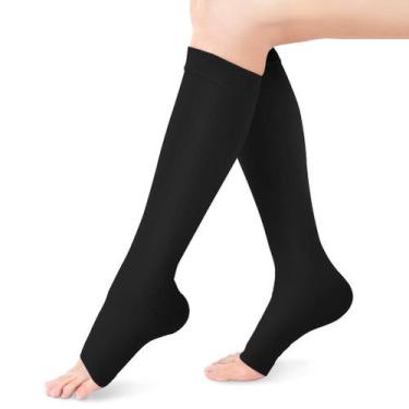 Imagem de Meias de compressão Yosoo Health Gear Open Toe 20-30 mmHg