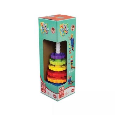 Imagem de Brinquedo Giro Mágico Dismat Didático Educativo 12 Meses