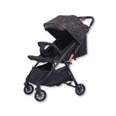 Imagem de Carrinho de bebe compacto passeio black - zippy toys