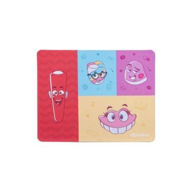 Imagem de Mouse Pad Slim Letron 22x18cm Fini, Colorido