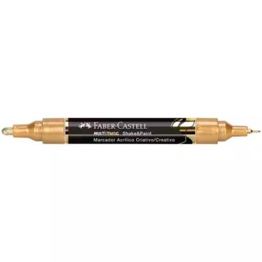 Imagem de Marcador Multimark Cromado - Faber-Castell, Ouro