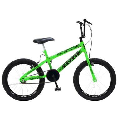 Imagem de Bicicleta Colli Max Boy Cross Aro 20 Verde Neon Quadro 12