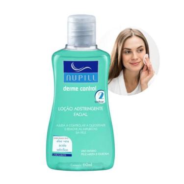 Imagem de Mini Loção Adstringente Facial Nupill Aloe Vera Derme Control 60ml