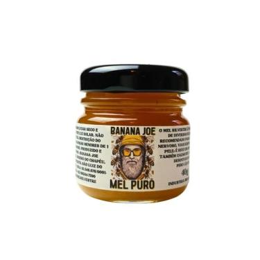 Imagem de Mel Puro Cru 100% Natural Silvestre Direto Apiário 40g - Banana Joe