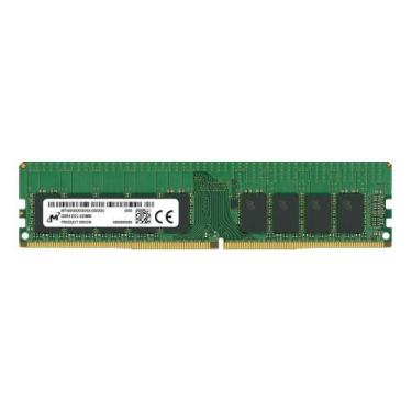 Imagem de Memória Ram Para Servidor 16GB Micron DDR4 2400Mhz 2Rx8 CL17 ECC uDIMM