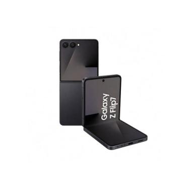 Imagem de Smartphone Samsung Galaxy Z Flip7 512GB Preto 5G Tela 6,9" Câm. Dupla 