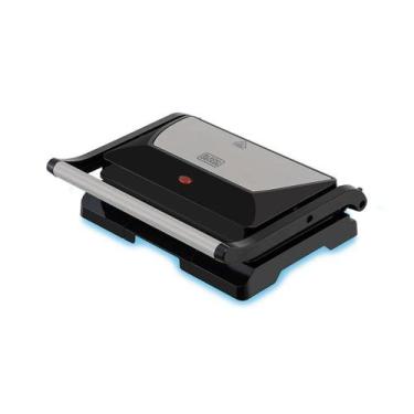 Imagem de Grill Elétrico Panini Black Decker Prensa G1200 Inox 800w - BLACK+DECK