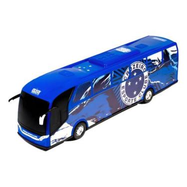 Imagem de Ônibus Brinquedo Miniatura FC Cruzeiro - Usual - Usual Brinquedos