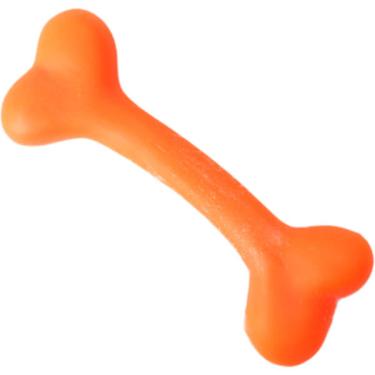 Imagem de Brinquedo Odontopet Osso Laranja para Cães Sênior - Tam. P