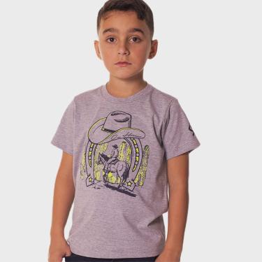 Imagem de Camiseta T-Shirt Masculina Infantil Chapéu - ox Horn