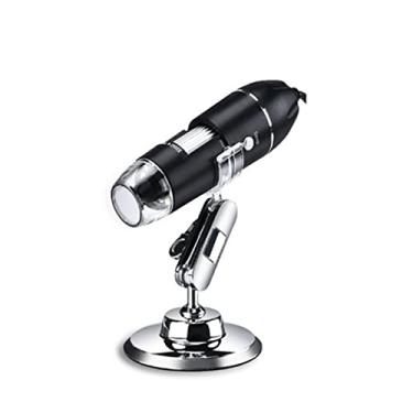 Imagem de Kit de acessórios para microscópio 50x-1000x microscópio digital portátil, com deslizadores de microscópio flexíveis (cor: 3 em 1 1600x)