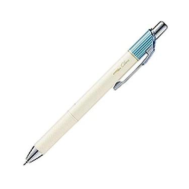 Imagem de Pentel EnerGel Clena Caneta retrátil de gel líquido, ponta de agulha micro fina de 0,5 mm, tinta preta, corpo azul sax (BLN75LS-A) pacote com 2 – solto fornecido
