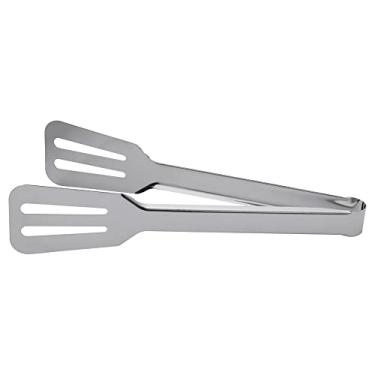 Imagem de Mimo Style Pinça Pegador Multiuso Feito Inteiramente de Aço Inoxidável para Servir e Manusear Saladas e Outros Alimentos, Ideal para Almoço, Jantar, Design Ergonômico 24cm Multiuso