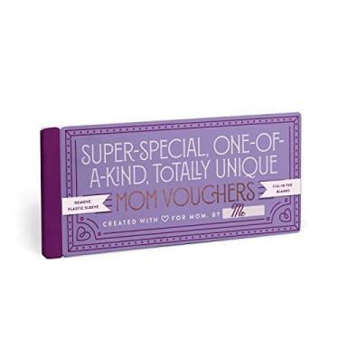 Imagem de Knock Knock Preencha os vales Love Mom, livro de 15 cupons perfurados exclusivos, 19 x 8,2 cm