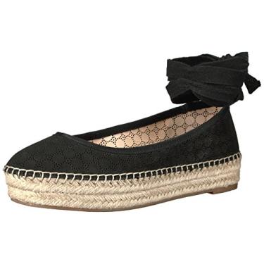 Imagem de Jessica Simpson Sapatilha feminina Mikaela Ballet, Preto, 6