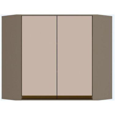 Imagem de Armário De Canto 2 Portas Oblíquo Henn Duna/Cristal